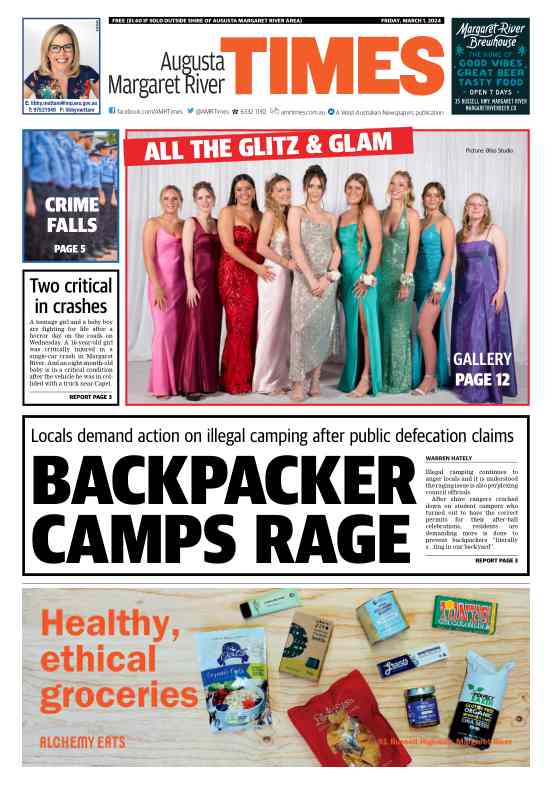 Augusta Margaret River Times - Friday, 01 March 2024 edition